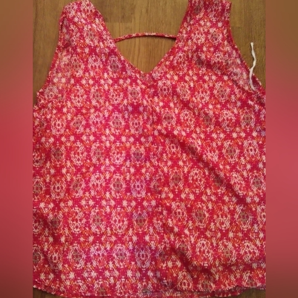 Ladies Plus Silky Tunic Tank 2x